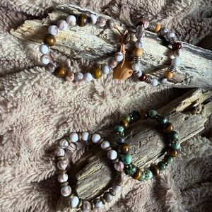 Elegant Beaded Bracelet Set